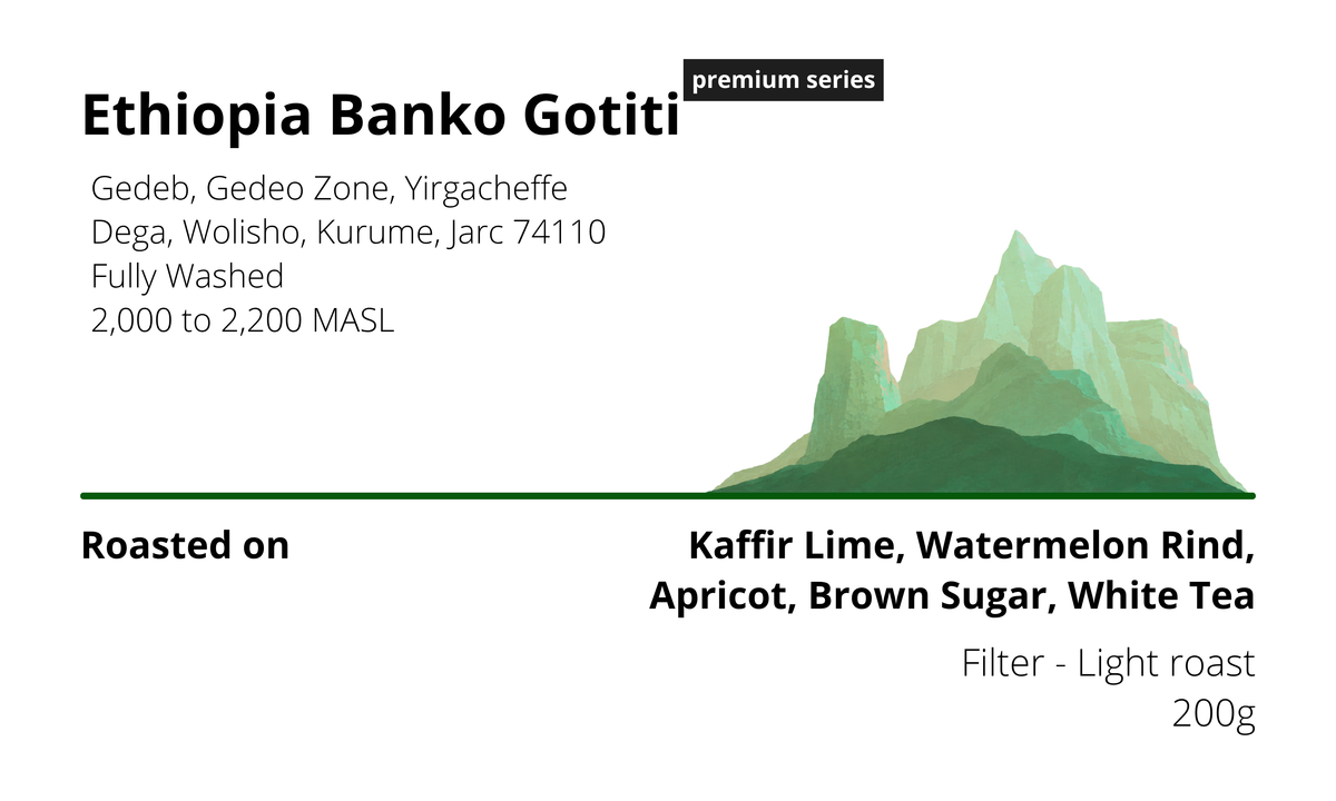 Ethiopia Banko Gotiti (Filter roast)