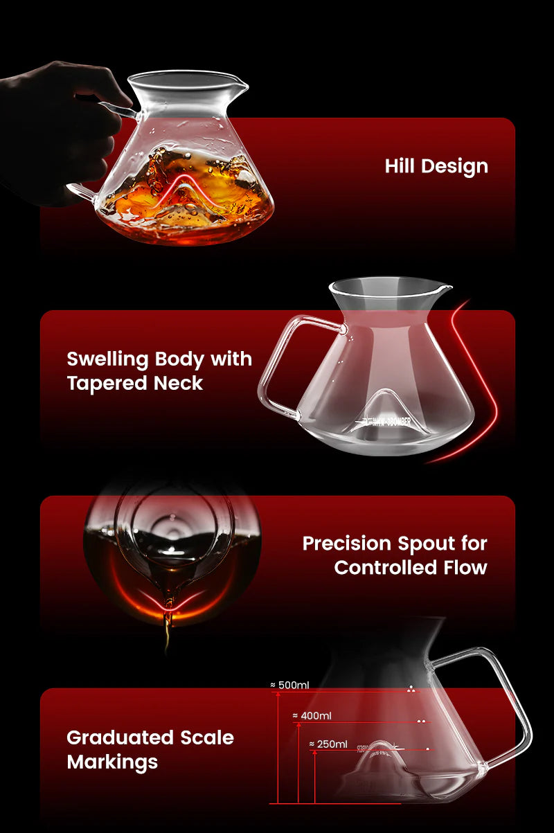 MHW-3BOMBER Hill Coffee Server