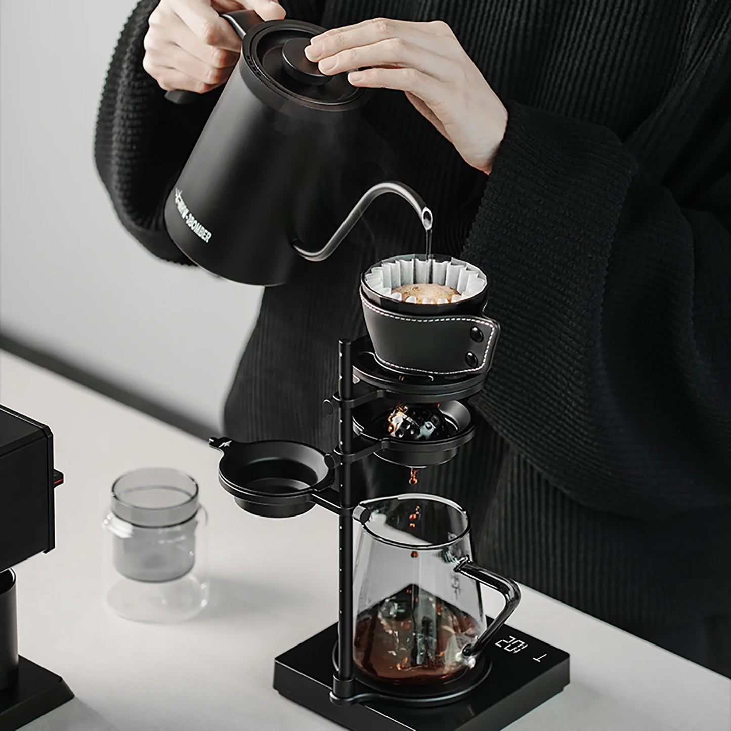 MHW-3BOMBER Pour Over Chilling Ball Stand