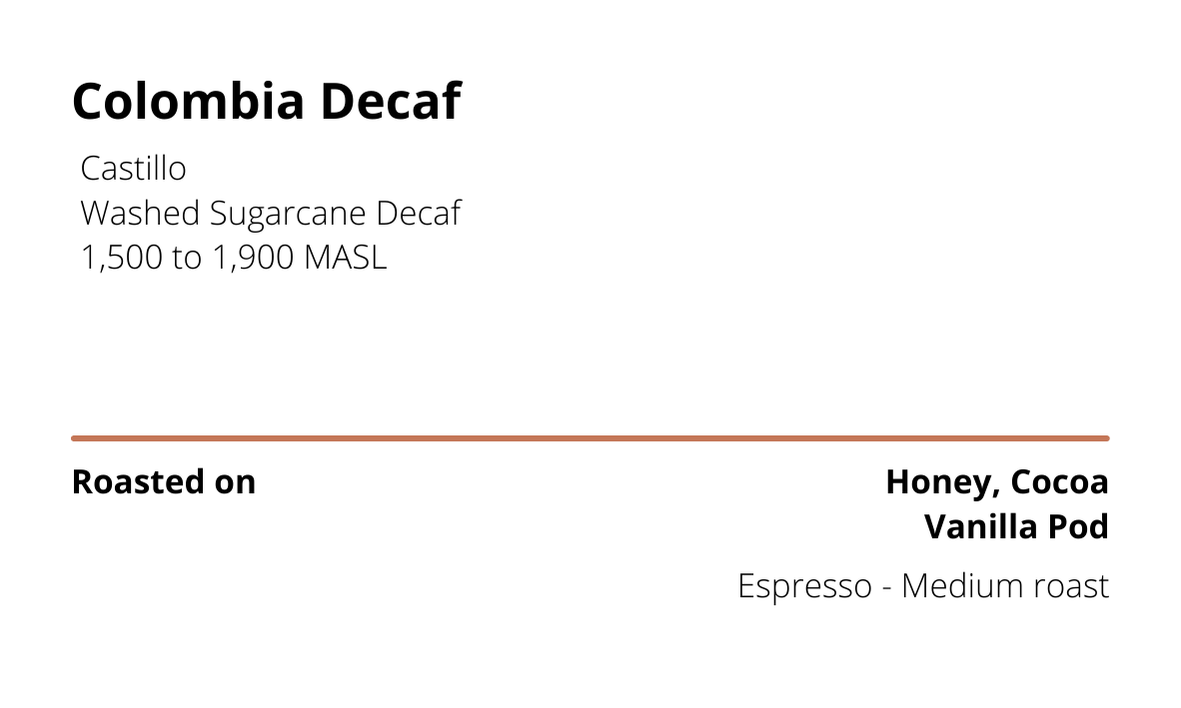 Colombia Decaf