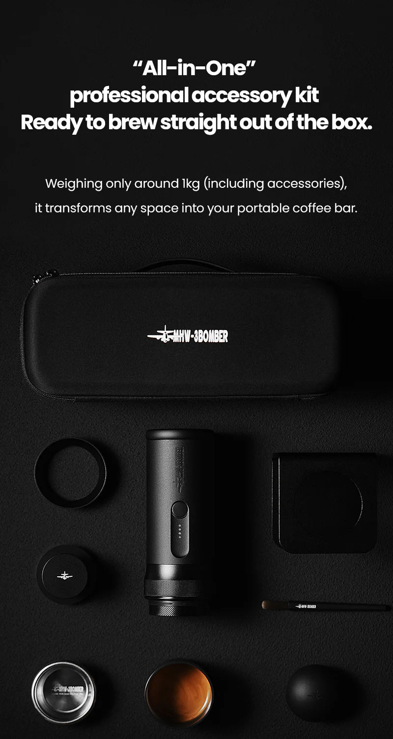 MHW-3BOMBER X-Press58 Portable Espresso Machine