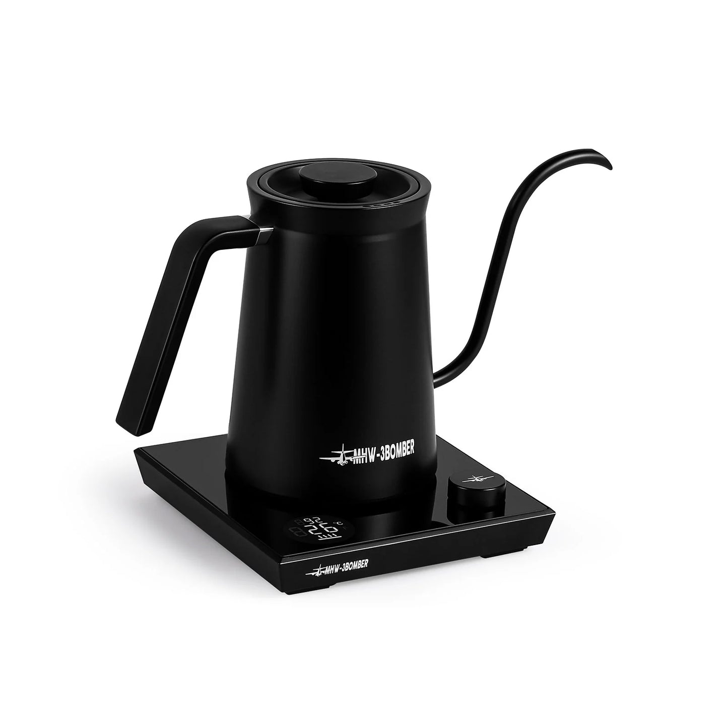 MHW-3BOMBER Assassin Gooseneck Electric Pour Over Kettle 600ml